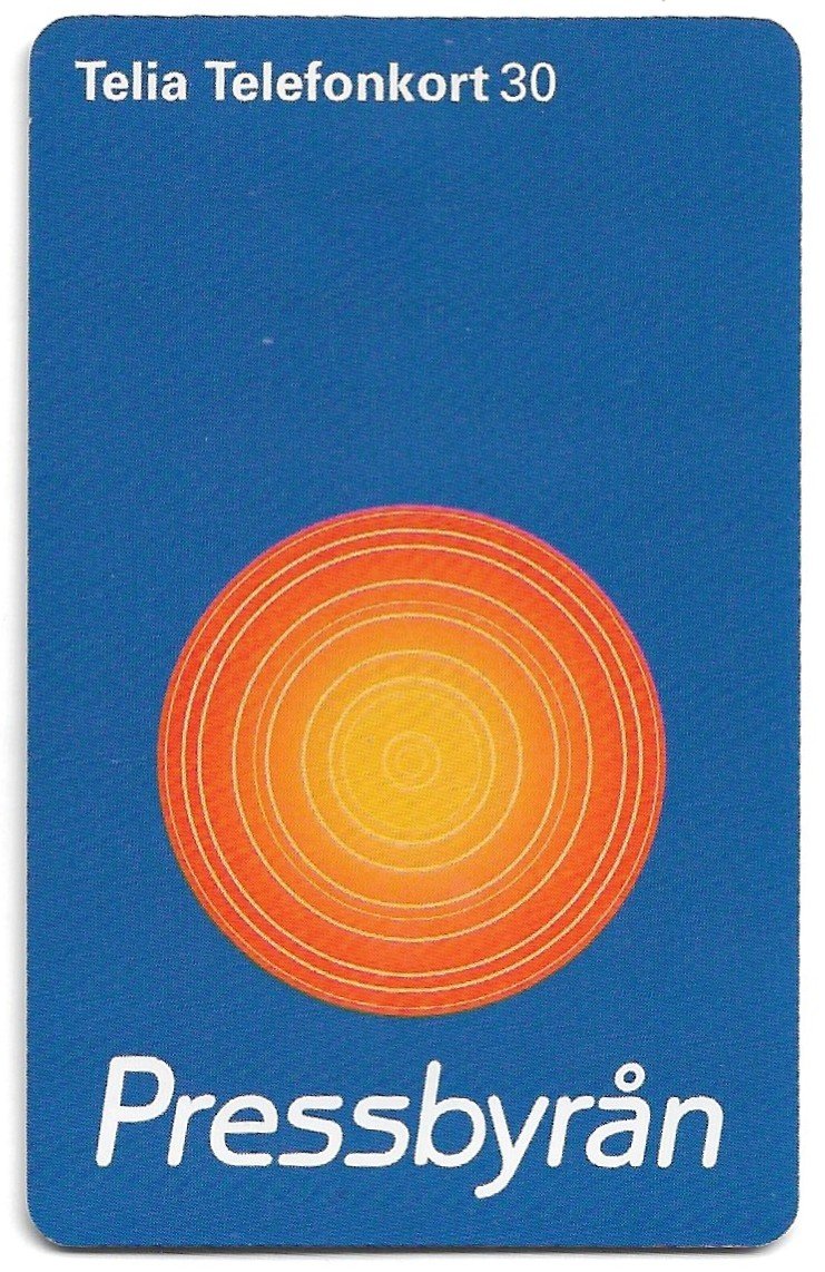 TARJETA TELEFONICA SUECIA 30 UNIDADES PUBLICIDAD 1999