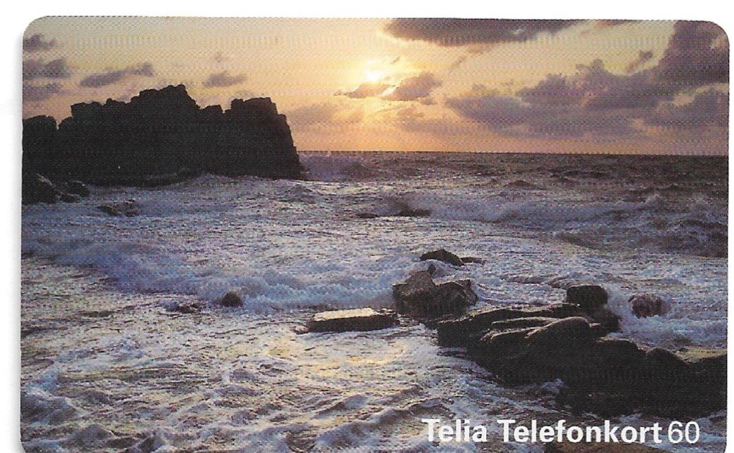 TARJETA TELEFONICA SUECIA 60 UNIDADES PAISAJE 1997