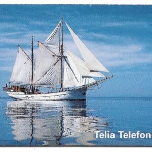 TARJETA TELEFONICA SUECIA 60 UNIDADES PUBLICIDAD 1998