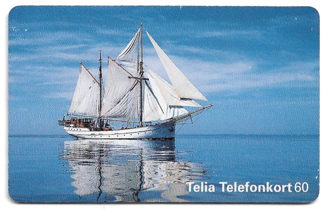 TARJETA TELEFONICA SUECIA 60 UNIDADES PUBLICIDAD 1998