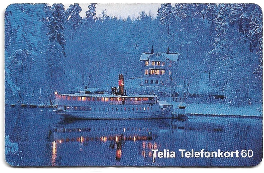 TARJETA TELEFONICA SUECIA 60 UNIDADES PAISAJE 1997