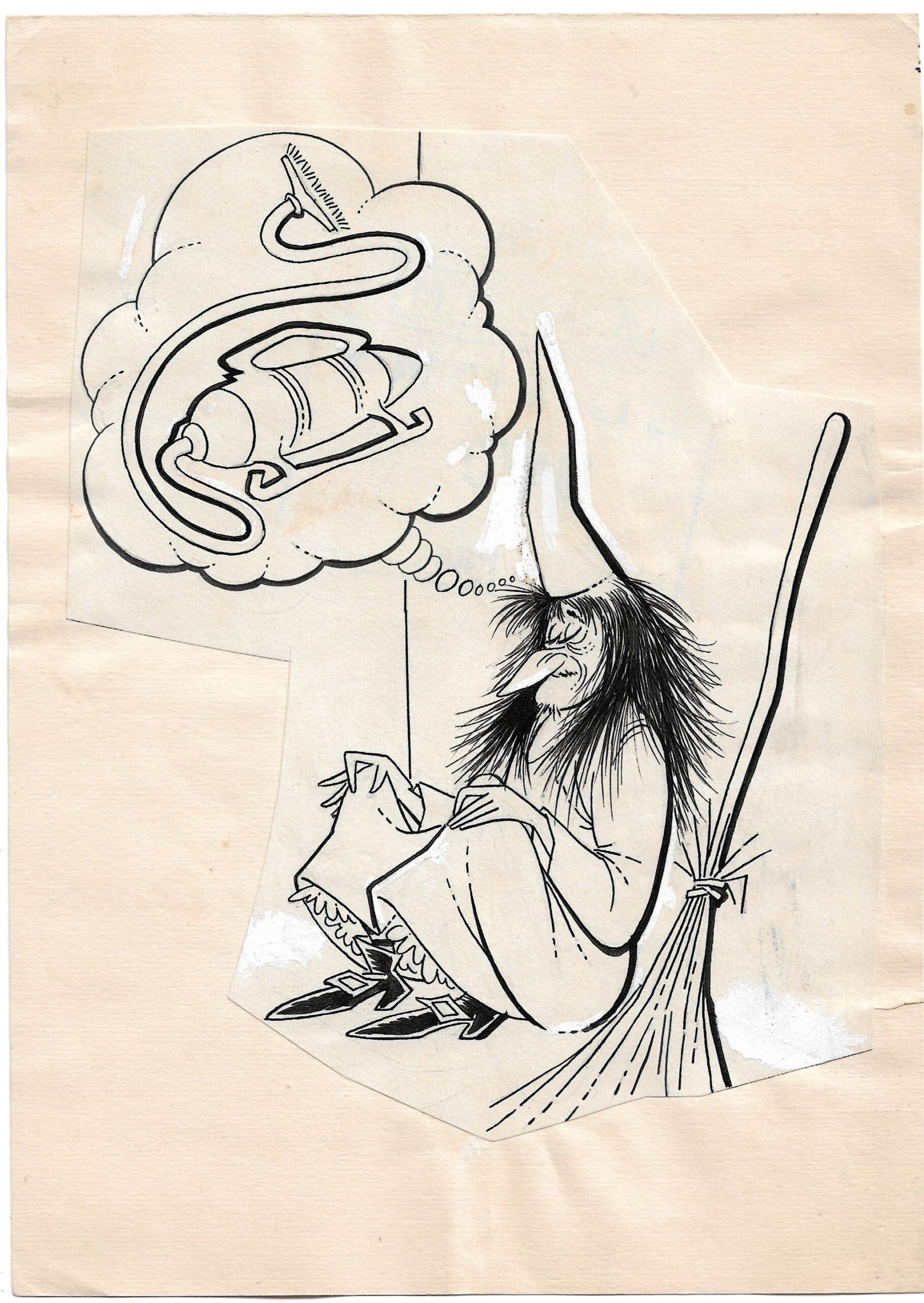 CARICATURA CHISTE ORIGINAL REVISTA