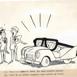 CARICATURA CHISTE ORIGINAL REVISTA SERVI PRESS AGENCY