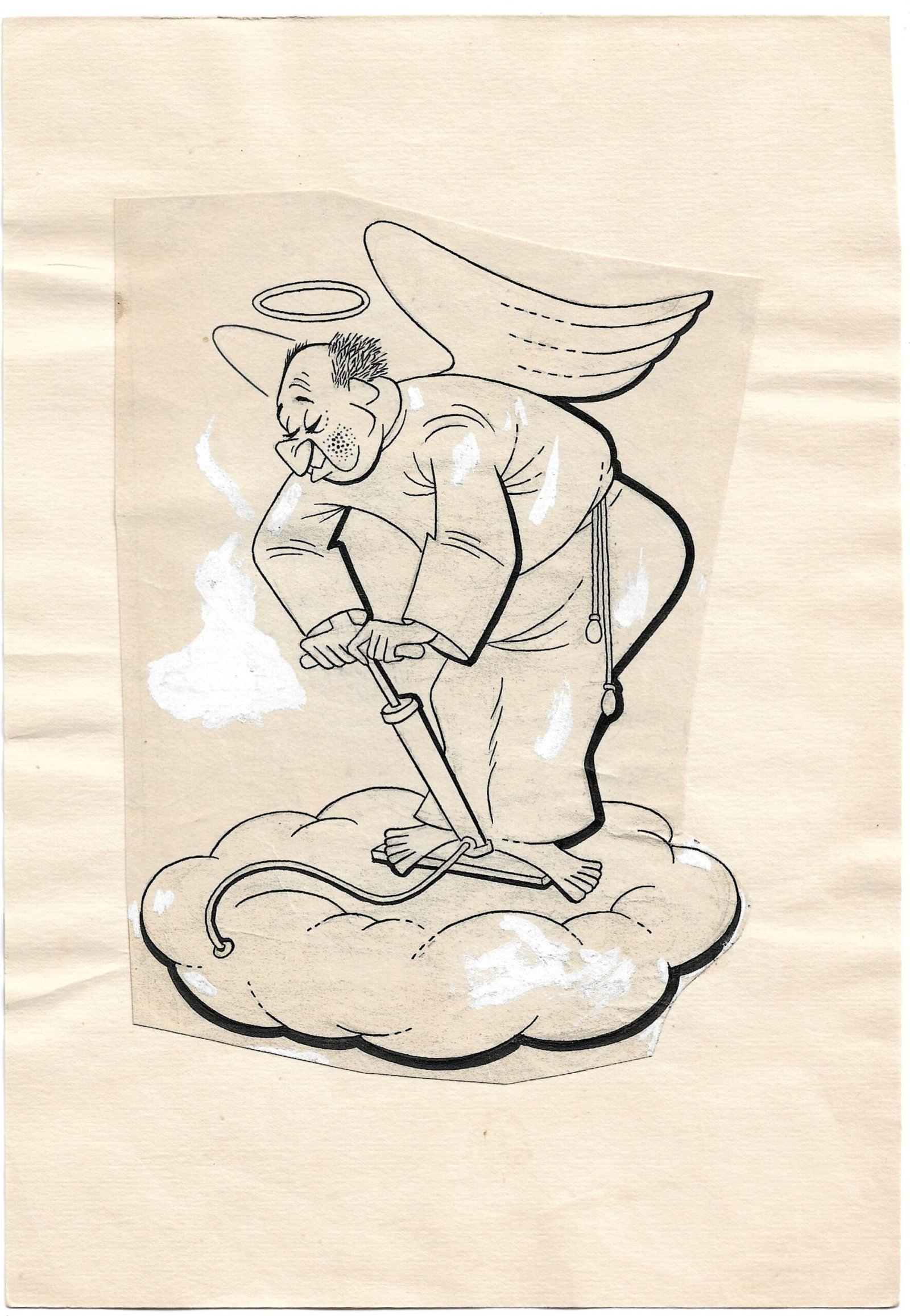 CARICATURA CHISTE ORIGINAL REVISTA