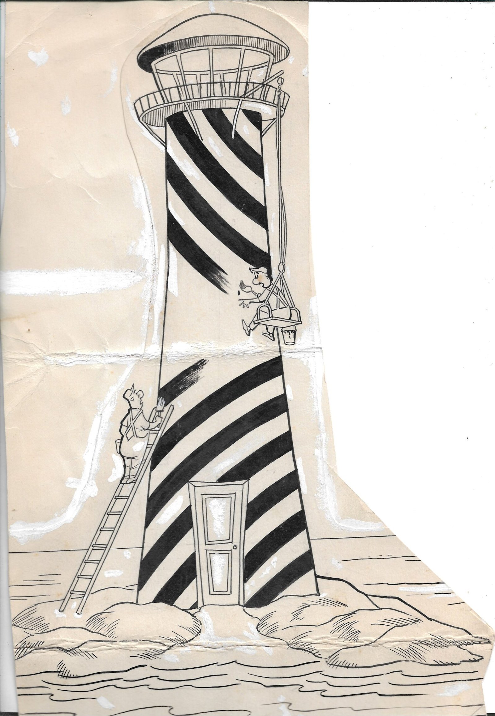 CARICATURA CHISTE ORIGINAL REVISTA