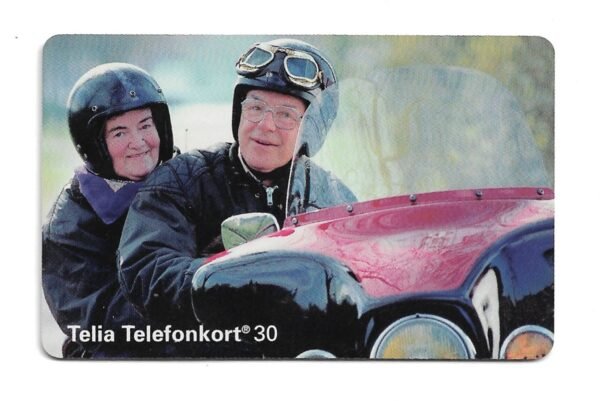 TARJETA TELEFONICA SUECIA 30 UNIDADES PUBLICIDAD 1994