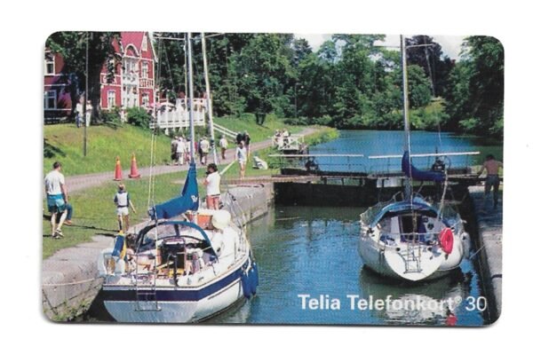 TARJETA TELEFONICA SUECIA 30 UNIDADES PUERTO 1994
