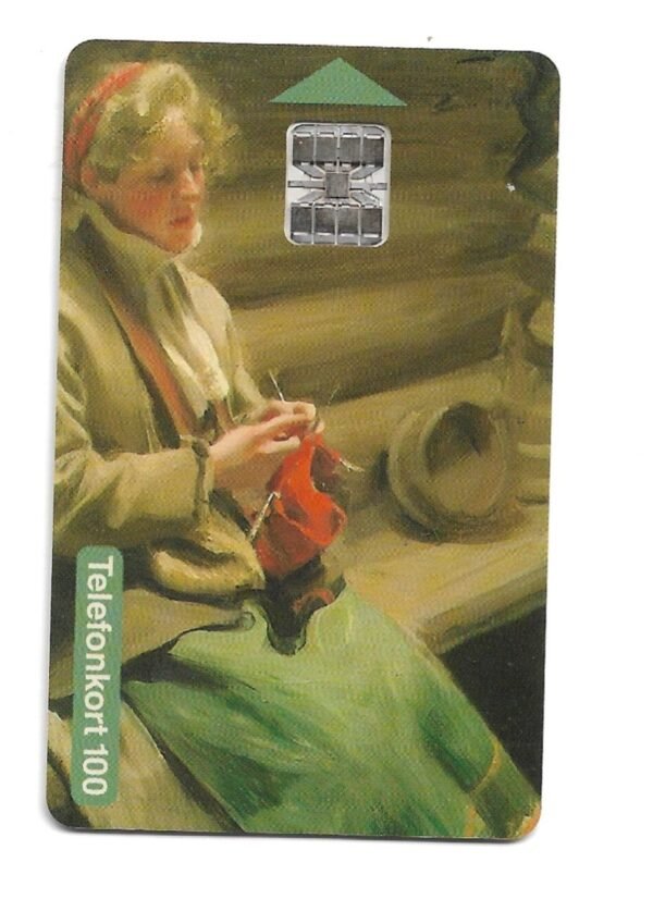 TARJETA TELEFONICA SUECIA 100 UNIDADES ARTE 1993