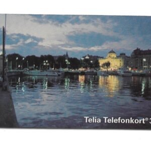 TARJETA TELEFONICA SUECIA 100 UNIDADES CIUDAD 1994