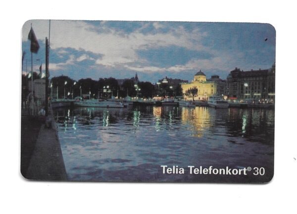 TARJETA TELEFONICA SUECIA 100 UNIDADES CIUDAD 1994
