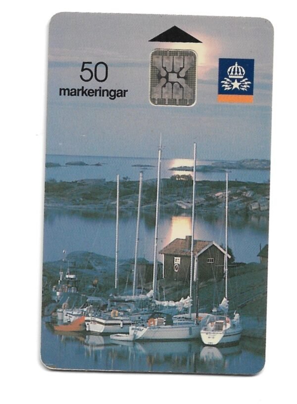 TARJETA TELEFONICA SUECIA 50 UNIDADES PUEBLO 1991