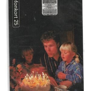 TARJETA TELEFONICA SUECIA 25 UNIDADES PUBLICIDAD 1993