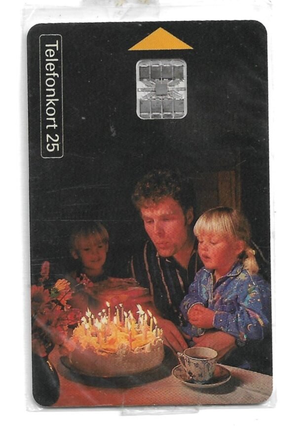 TARJETA TELEFONICA SUECIA 25 UNIDADES PUBLICIDAD 1993