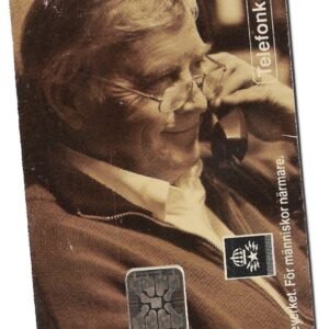 TARJETA TELEFONICA SUECIA 50 UNIDADES PUBLICIDAD 1992