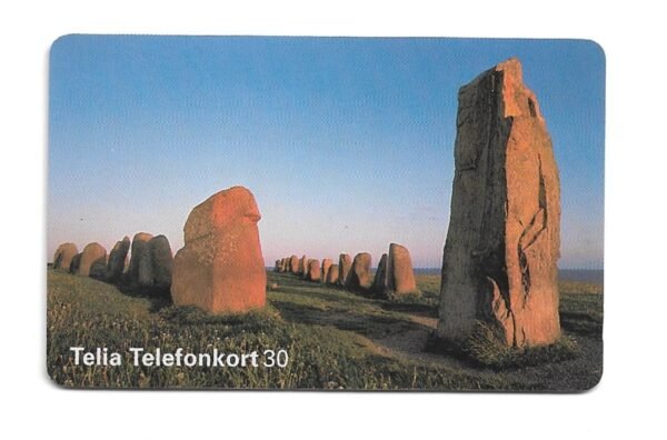 TARJETA TELEFONICA SUECIA 30 UNIDADES PAISAJE 1995