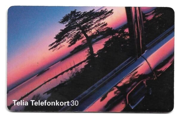TARJETA TELEFONICA SUECIA 30 UNIDADES PUEBLO 1996