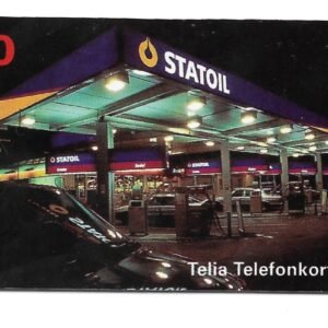 TARJETA TELEFONICA SUECIA 30 UNIDADES STATOIL 1996