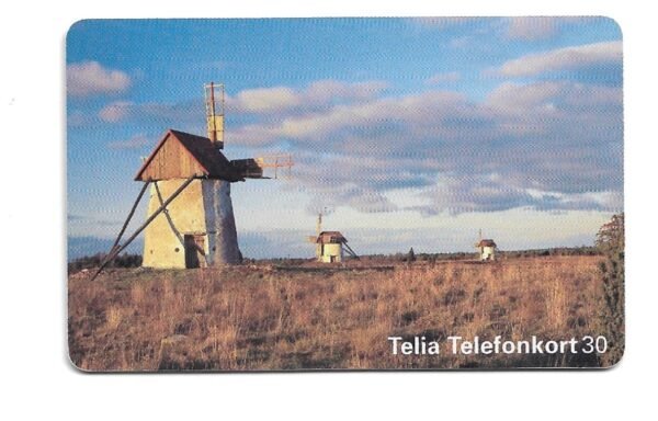 TARJETA TELEFONICA SUECIA 30 UNIDADES PAISAJE 1996