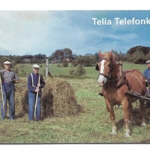 TARJETA TELEFONICA SUECIA 30 UNIDADES PUEBLO 1996