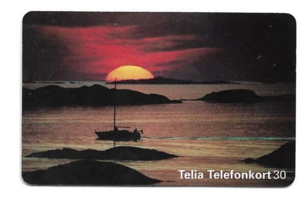 TARJETA TELEFONICA SUECIA 30 UNIDADES LÄKEROL 1995