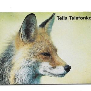 TARJETA TELEFONICA SUECIA 30 UNIDADES ANIMALES 1997