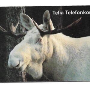 TARJETA TELEFONICA SUECIA 30 UNIDADES ANIMALES 1997