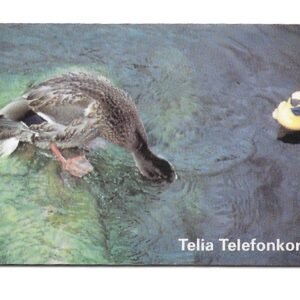 TARJETA TELEFONICA SUECIA 30 UNIDADES ANIMALES 1997