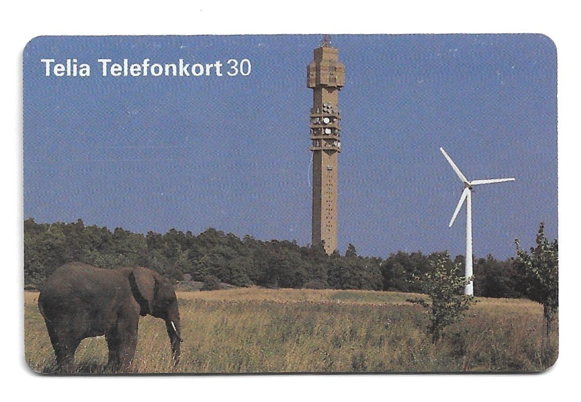 TARJETA TELEFONICA SUECIA 30 UNIDADES PAISAJE 1996