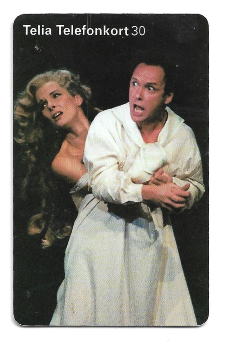 TARJETA TELEFONICA SUECIA 30 UNIDADES PUBLICIDAD 1997