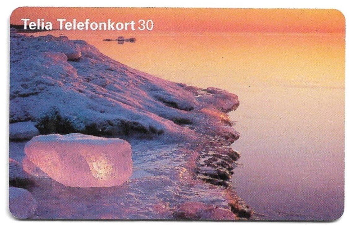 TARJETA TELEFONICA SUECIA 30 UNIDADES PAISAJE 1997