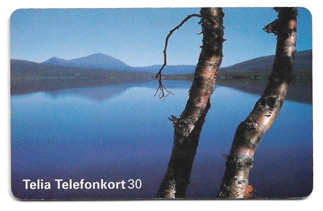 TARJETA TELEFONICA SUECIA 30 UNIDADES FLORA 1998