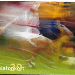 TARJETA TELEFONICA SUECIA 30 UNIDADES FUTBOL 2001