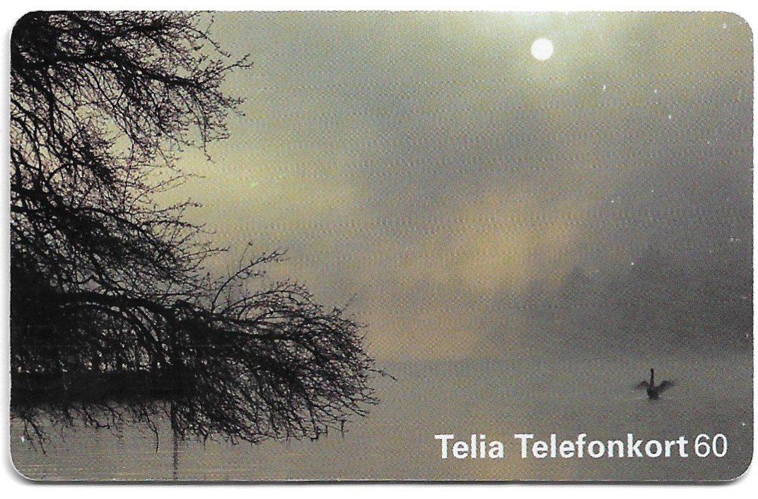 TARJETA TELEFONICA SUECIA 60 UNIDADES PAISAJE 1996