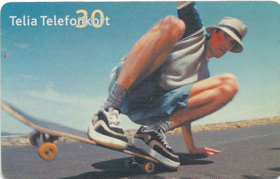 TARJETA TELEFONICA SUECIA 30 UNIDADES PUBLICIDAD 2001