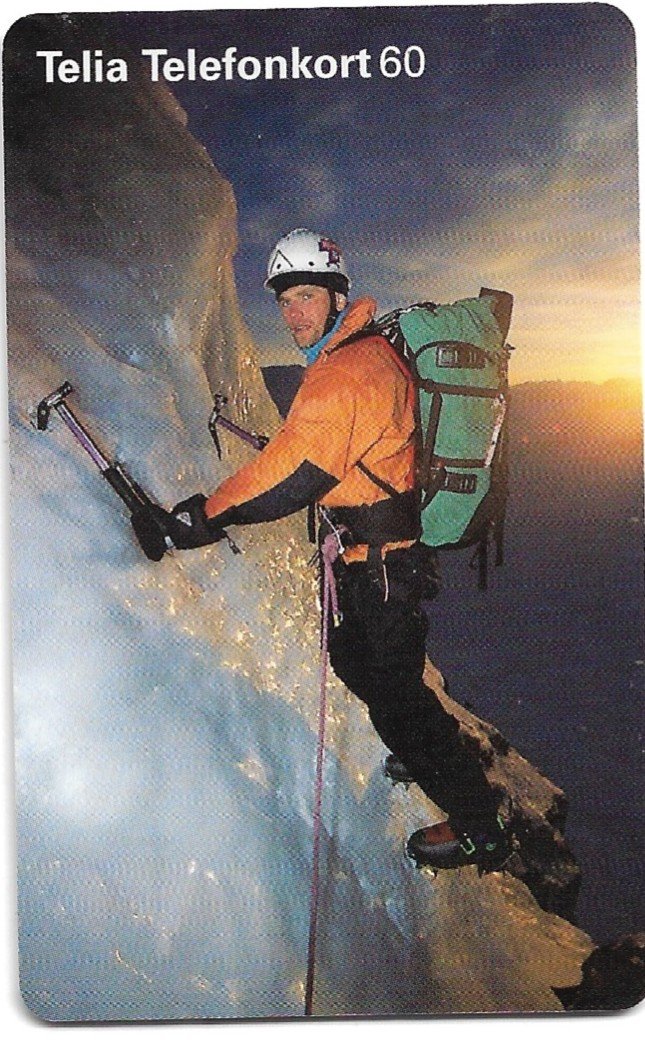 TARJETA TELEFONICA SUECIA 60 UNIDADES PUBLICIDAD 1997