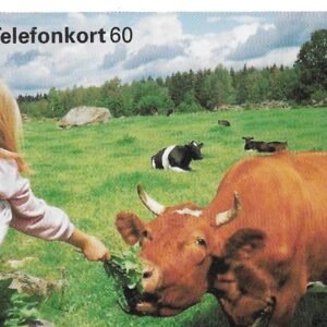TARJETA TELEFONICA SUECIA 60 UNIDADES FAUNA 1996