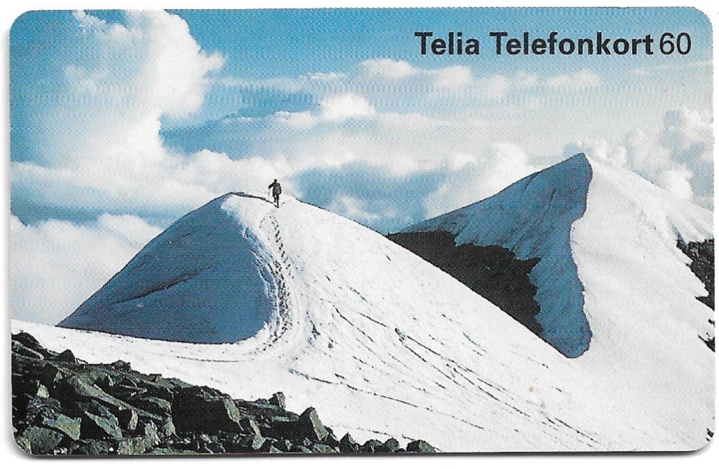 TARJETA TELEFONICA SUECIA 60 UNIDADES PAISAJE 1997