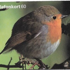 TARJETA TELEFONICA SUECIA 60 UNIDADES FAUNA 1997