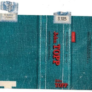 MARQUILLA JONH TOPP 20 CIGARRILLOS INDUSTRIA ARGENTINA SOFT