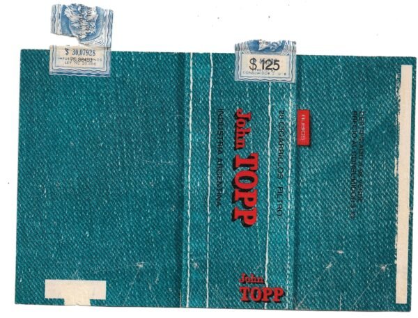 MARQUILLA JONH TOPP 20 CIGARRILLOS INDUSTRIA ARGENTINA SOFT