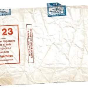 MARQUILLA K-23 20 CIGARRILLOS INDUSTRIA ARGENTINA SOFT
