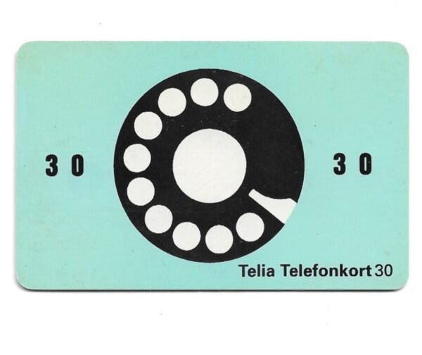 TARJETA TELEFONICA SUECIA 30 UNIDADES ARTE 1994