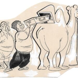 CARICATURA CHISTE ORIGINAL REVISTA