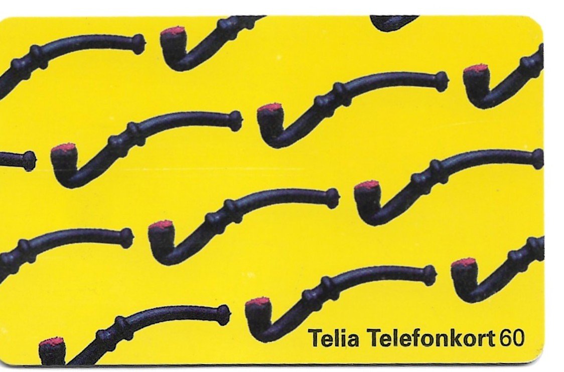 TARJETA TELEFONICA SUECIA 60 UNIDADES FLORA 1996