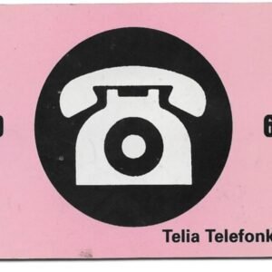 TARJETA TELEFONICA SUECIA 60 UNIDADES PUBLICIDAD 1994