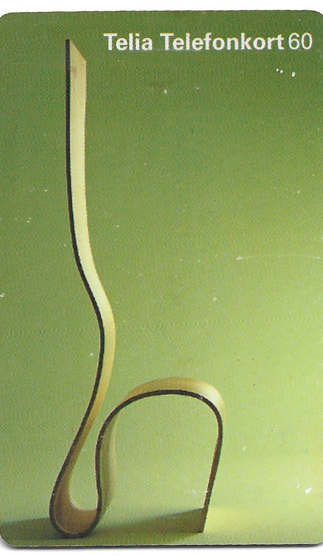 TARJETA TELEFONICA SUECIA 60 UNIDADES PUBLICIDAD 1994
