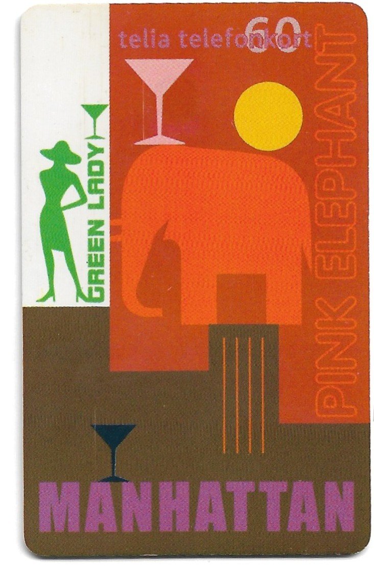 TARJETA TELEFONICA SUECIA 60 UNIDADES PUBLICIDAD 2000