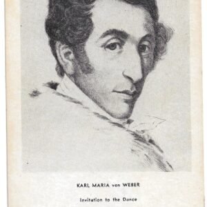 POSTAL MUSICO KARL MARIA VON WEBER