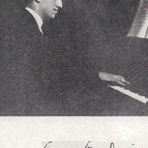 POSTAL MUSICO GEORGE GERSHWIN