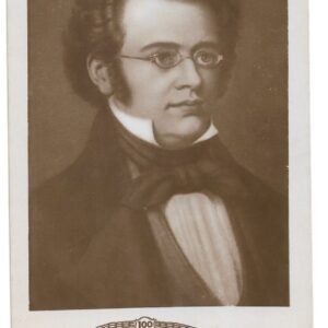 POSTAL MUSICO FRANZ SCHUBERS